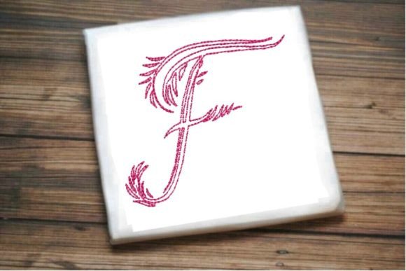 F One Line Beautiful Letter
