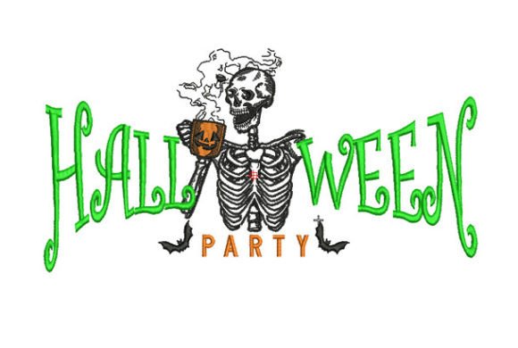 Halloween Party Embroidery Design Review