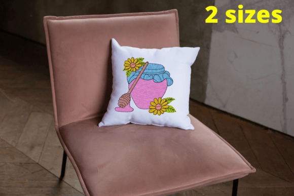 Pot of Honey: A Sweet Embroidery Design